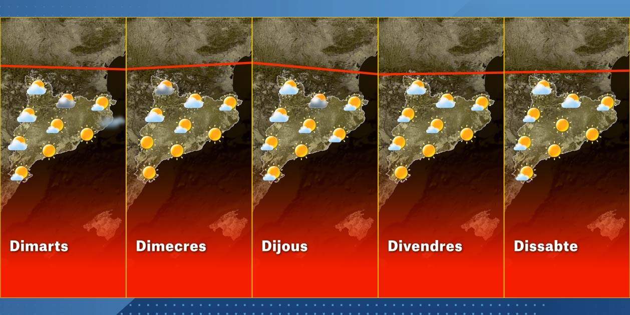 Mapa Catalunya setmana 21-6 Mapa Catalunya setmana 21-6