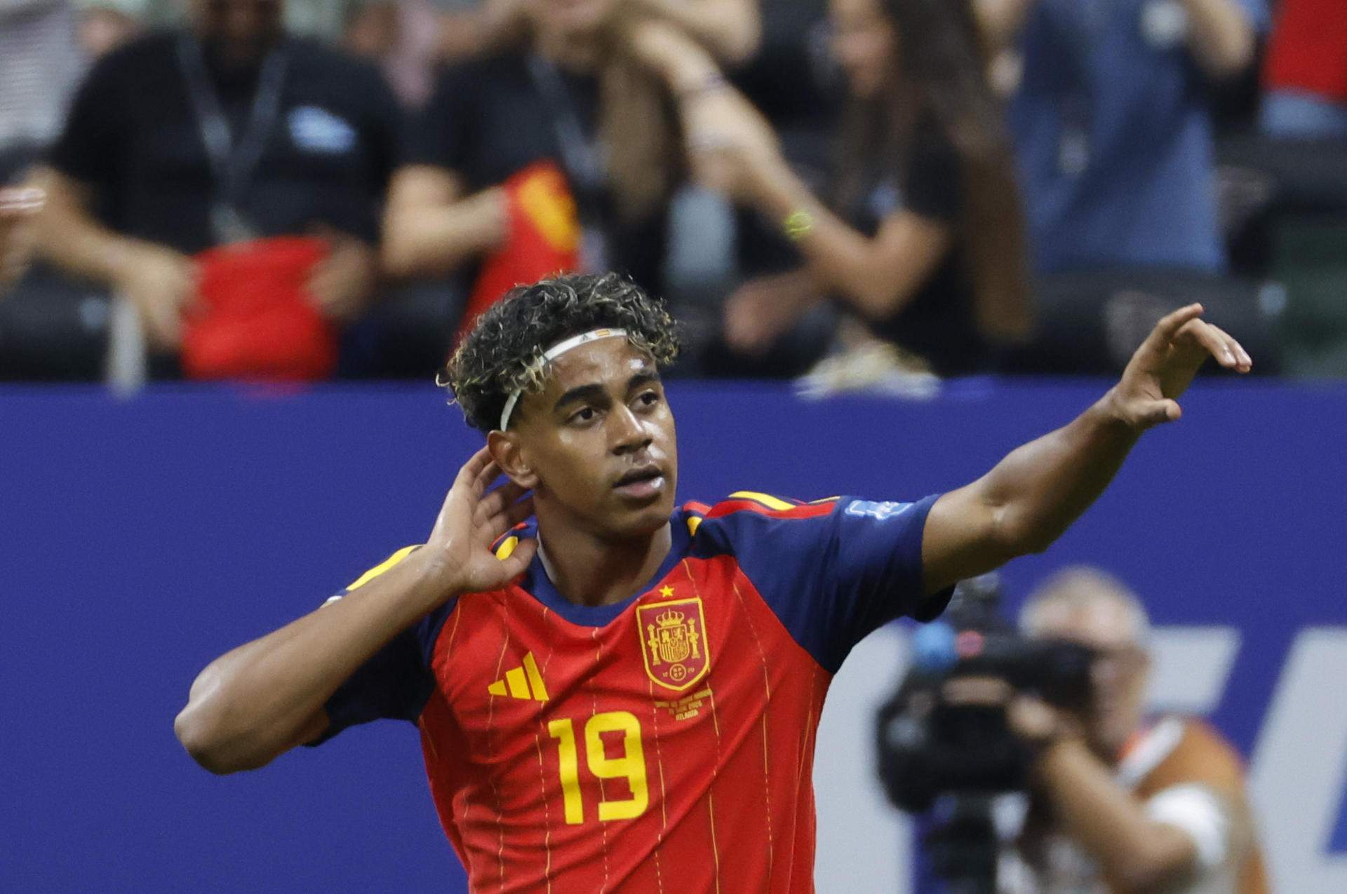 El moment fresc de l'Espanya - Aràbia Saudita: el primer gol mundialista de Lamine Yamal