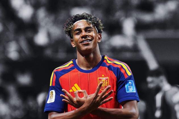 CARD Lamine Yamal portades esportives Espanya Arabia Saudita CARD Lamine Yamal portades esportives Espanya Arabia Saudita
