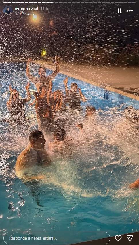 Final de boda a la piscina IG