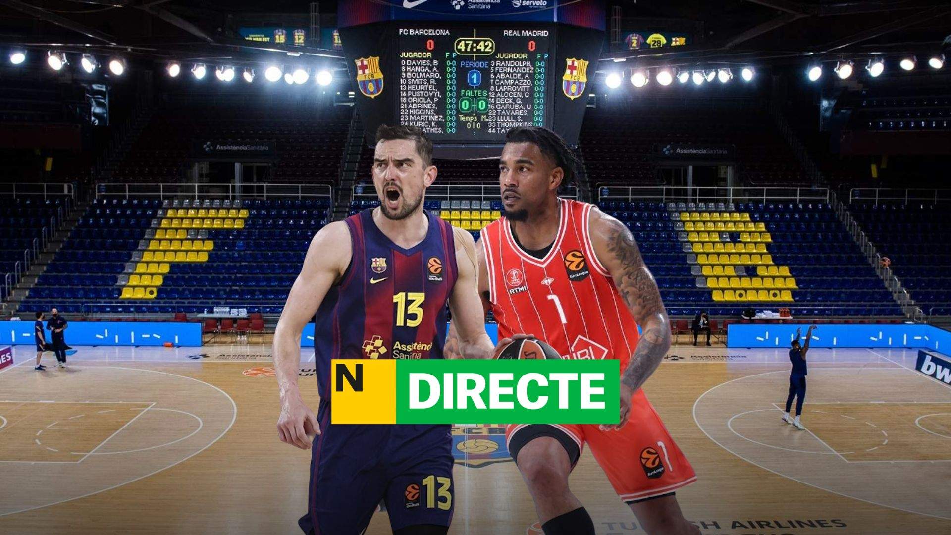 Barça - València Basket de la Lliga Endesa, DIRECTE | Última hora del partit d'avui