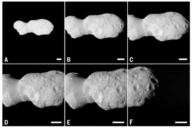 Imágenes captadas del asteroide Donaldjohanson Imágenes captadas del asteroide Donaldjohanson