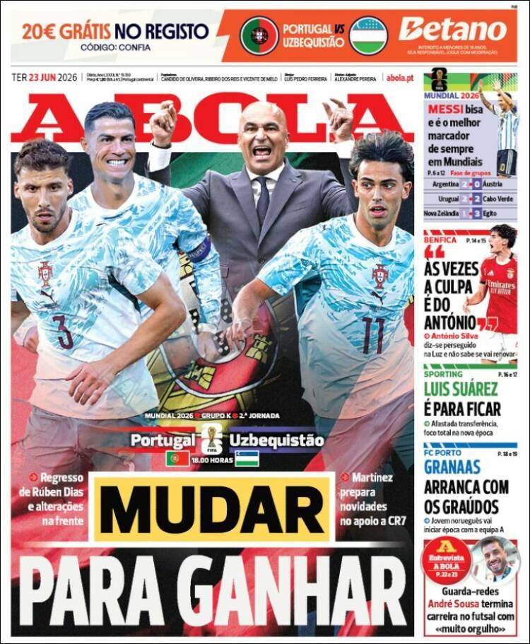 A Bola portada A Bola portada