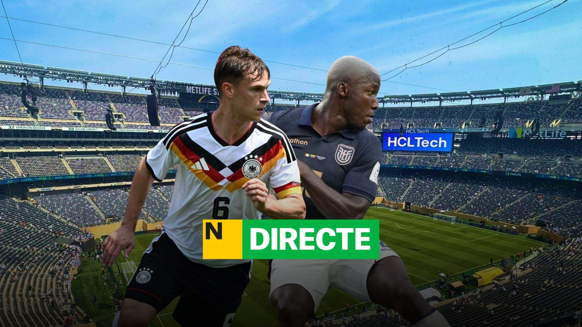 Equador - Alemanya del Mundial 2026, DIRECTE | Última hora del partit d'avui