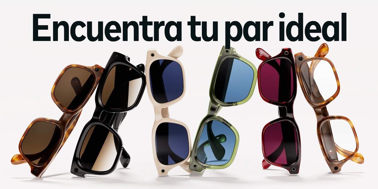 Meta Glasses con variedad de diseños