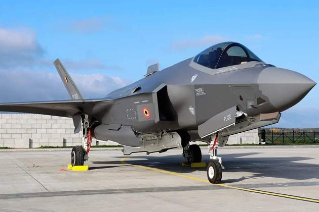 Este es el F-35, caza fabricado por Lockheed Martin