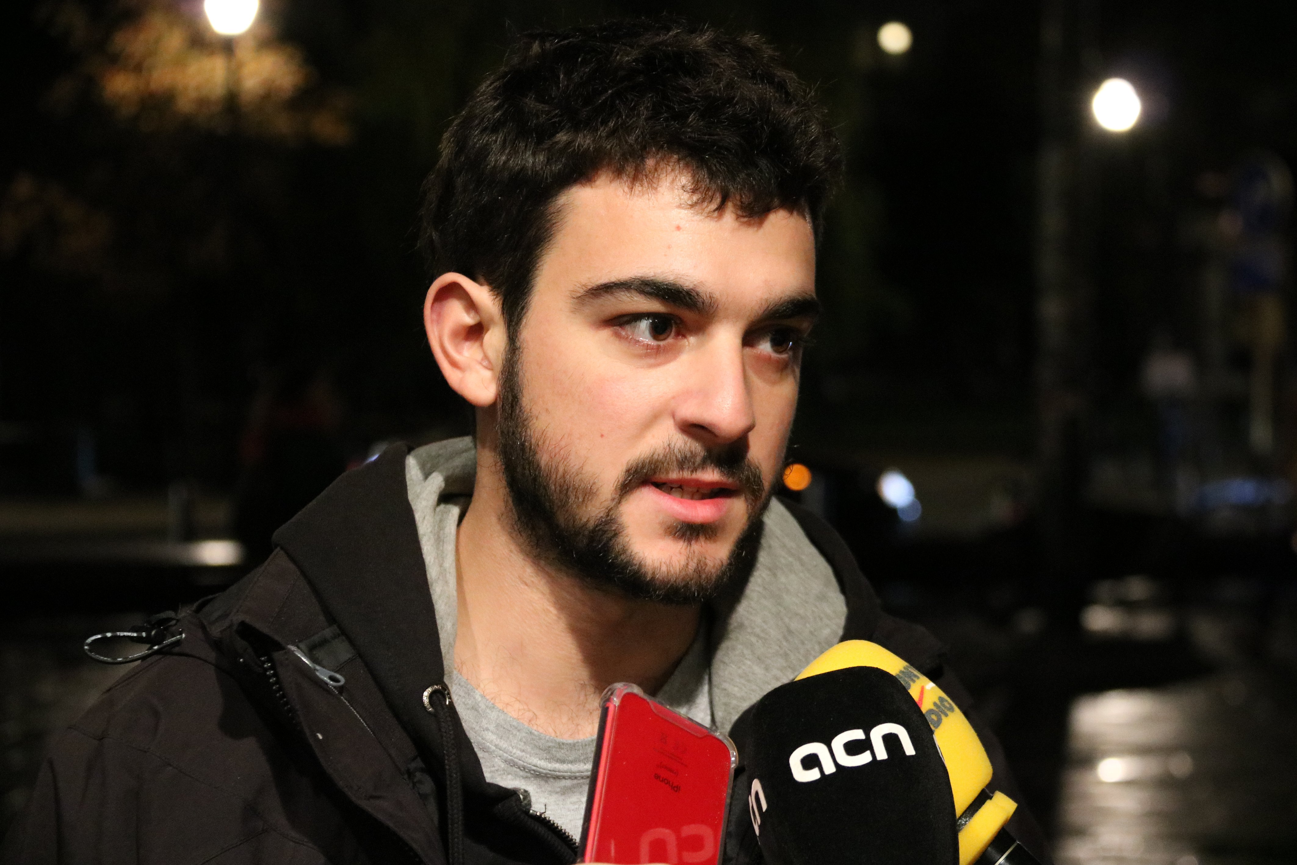 Adrià Carrasco: "L'acusació per terrorisme era un muntatge policial”