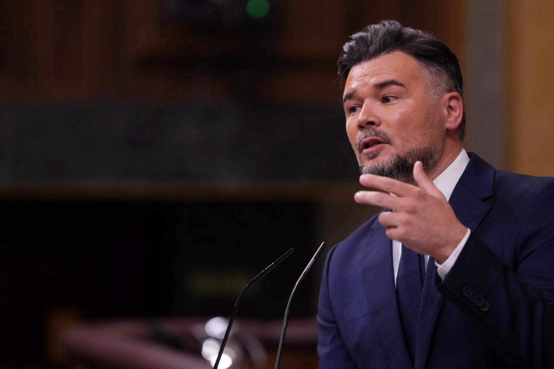 Gabriel Rufián: "Vaig negociar amb Ábalos i la seva paraula era paraula de Déu, i Déu era Pedro Sánchez"