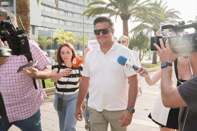 El nebot de Tito Berni, Taishet Fuentes, entrant al jutjat / Europa Press
