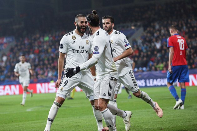 Benzema Viktoria Plzen Reial Madrid EFE Benzema Viktoria Plzen Reial Madrid EFE