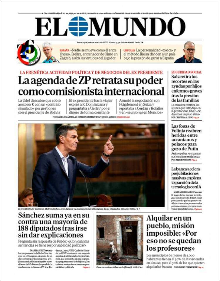 'El Mundo', 25 de juny de 2026