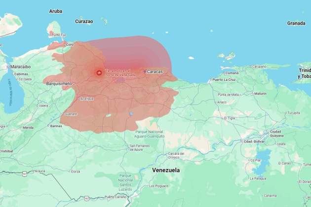 mapa terratrèmol veneçuela mapa terratrèmol veneçuela