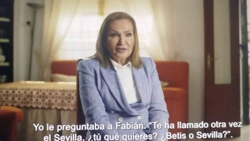 La mare de Fabián Ruiz, subtitulada a TVE
