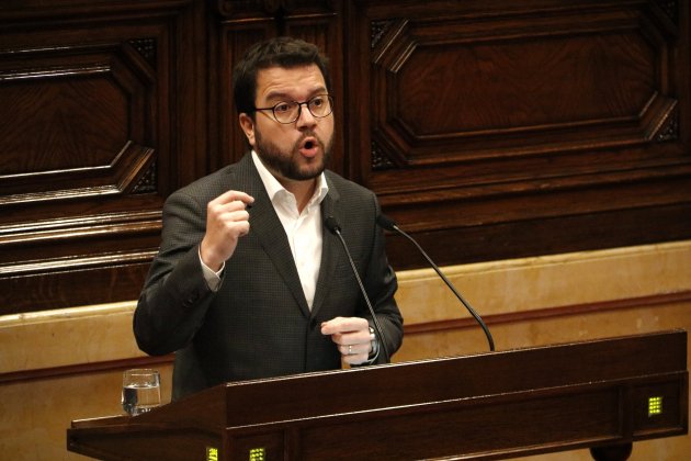 pere Aragonés al Parlament ACN