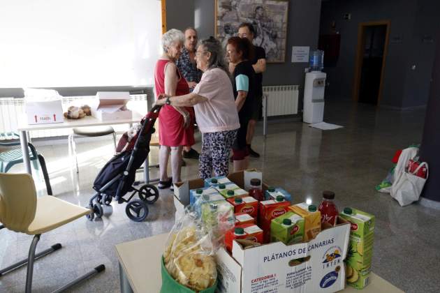 Veins evacuats Franja, residencia Montso / ACN
