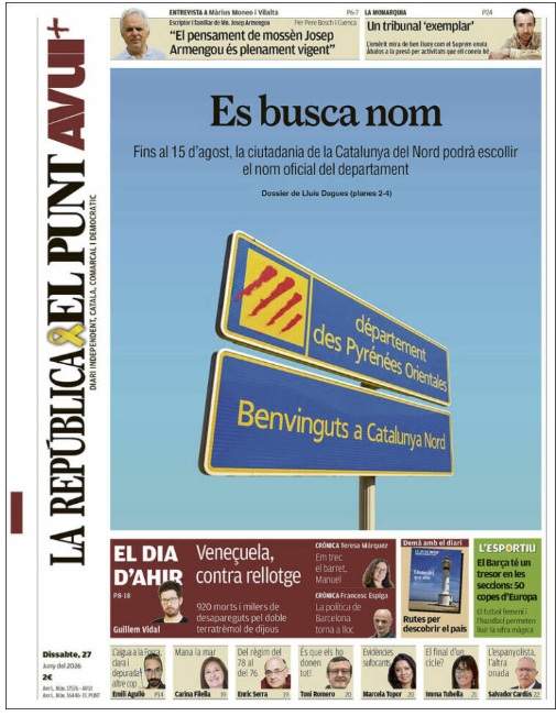 el punt avui portades
