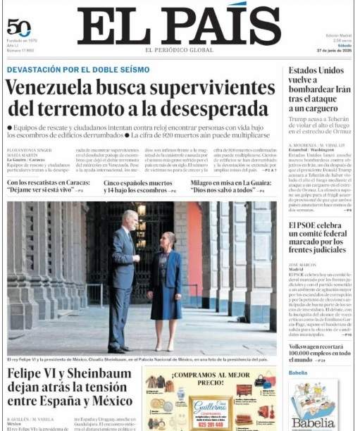el pais portades