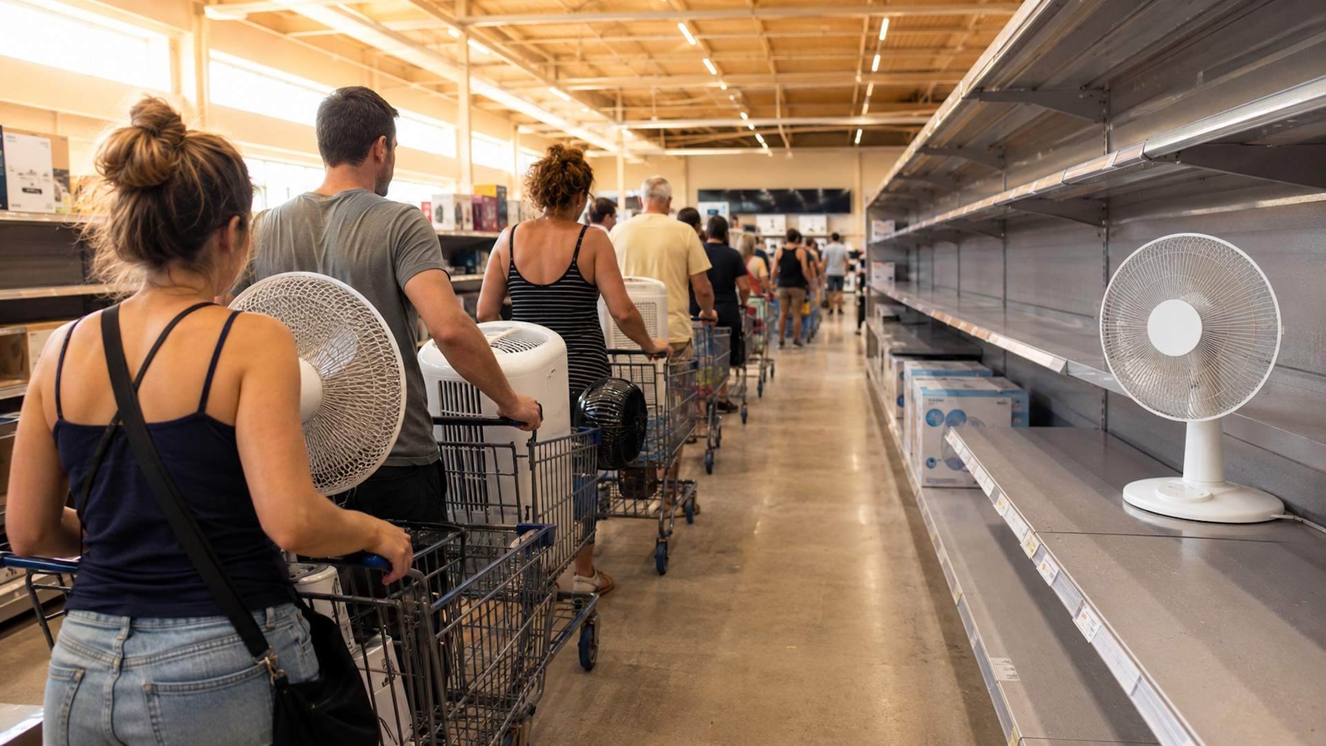 La fiebre del ventilador sacude Europa en plena ola de calor extrema: las ventas se disparan un 3.000%