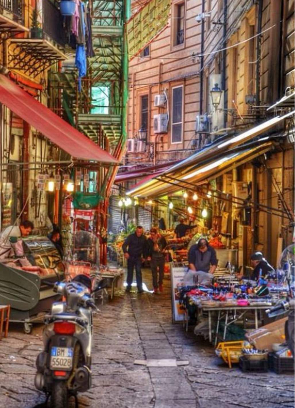 3. Palerm. Mercat al carrer. Font Pinterest