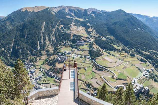 Imatge del mirador del Quer / Foto: estiber Imatge del mirador del Quer / Foto: estiber