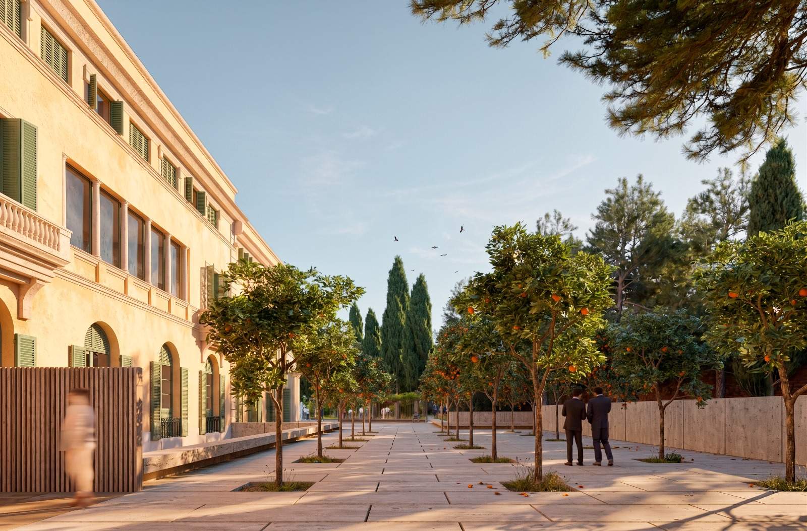 Geotèrmia, plaques fotovoltaiques i aerotèrmia: Pedralbes muta de residència reial a segona seu del Govern
