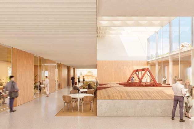 Reforma de l'interior del Palau de Pedralbes