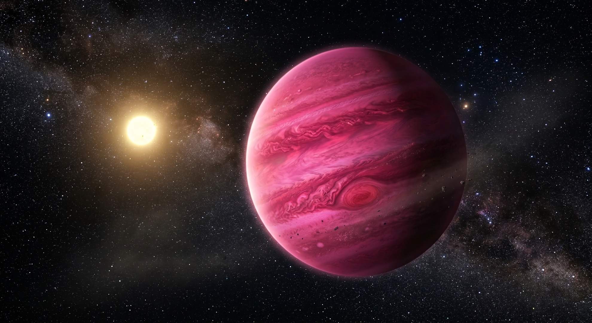 El telescopi espacial James Webb aconsegueix resoldre el misteri del famós “Planeta Rosa”