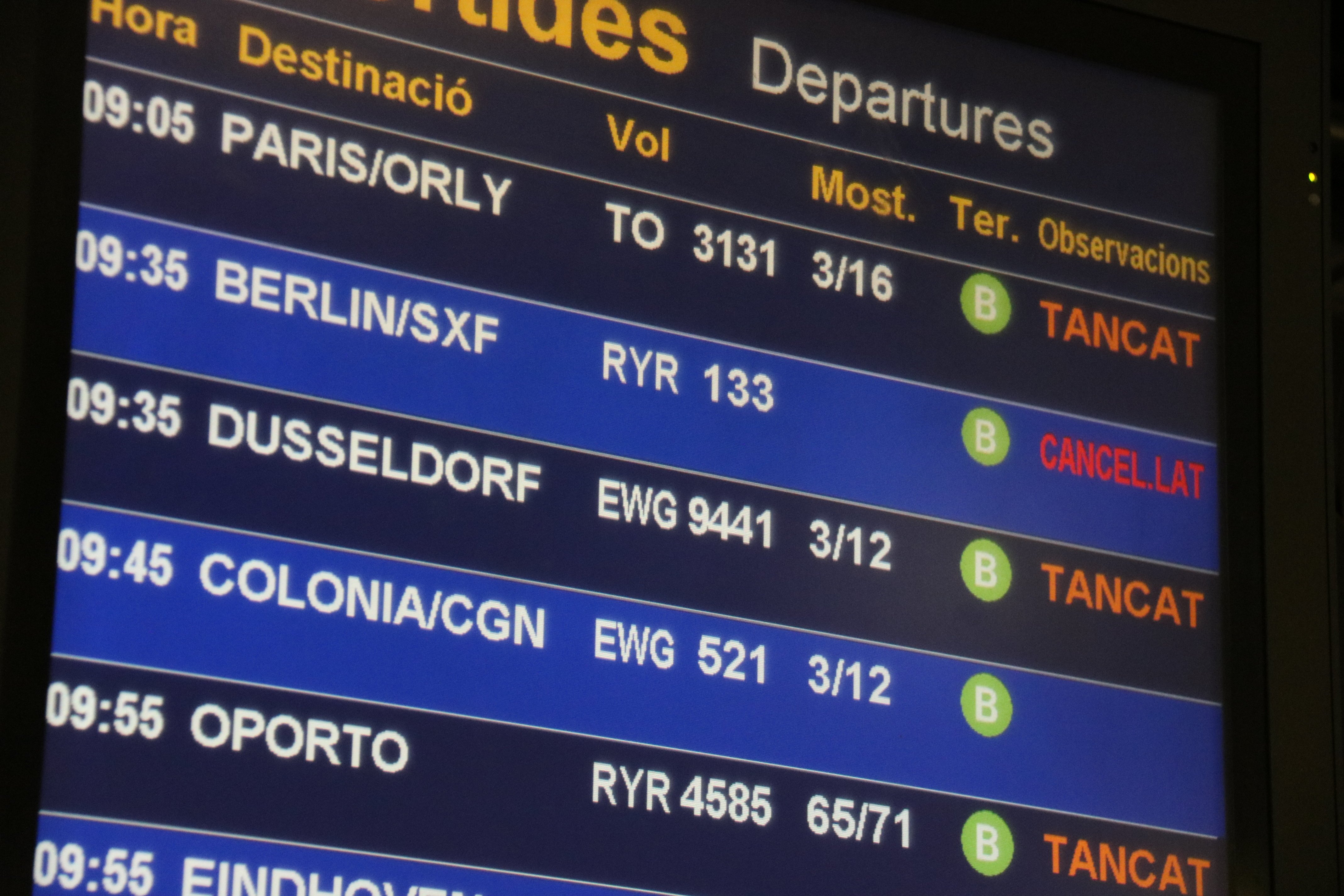 España, el país de la UE con más quejas por retrasos en los vuelos