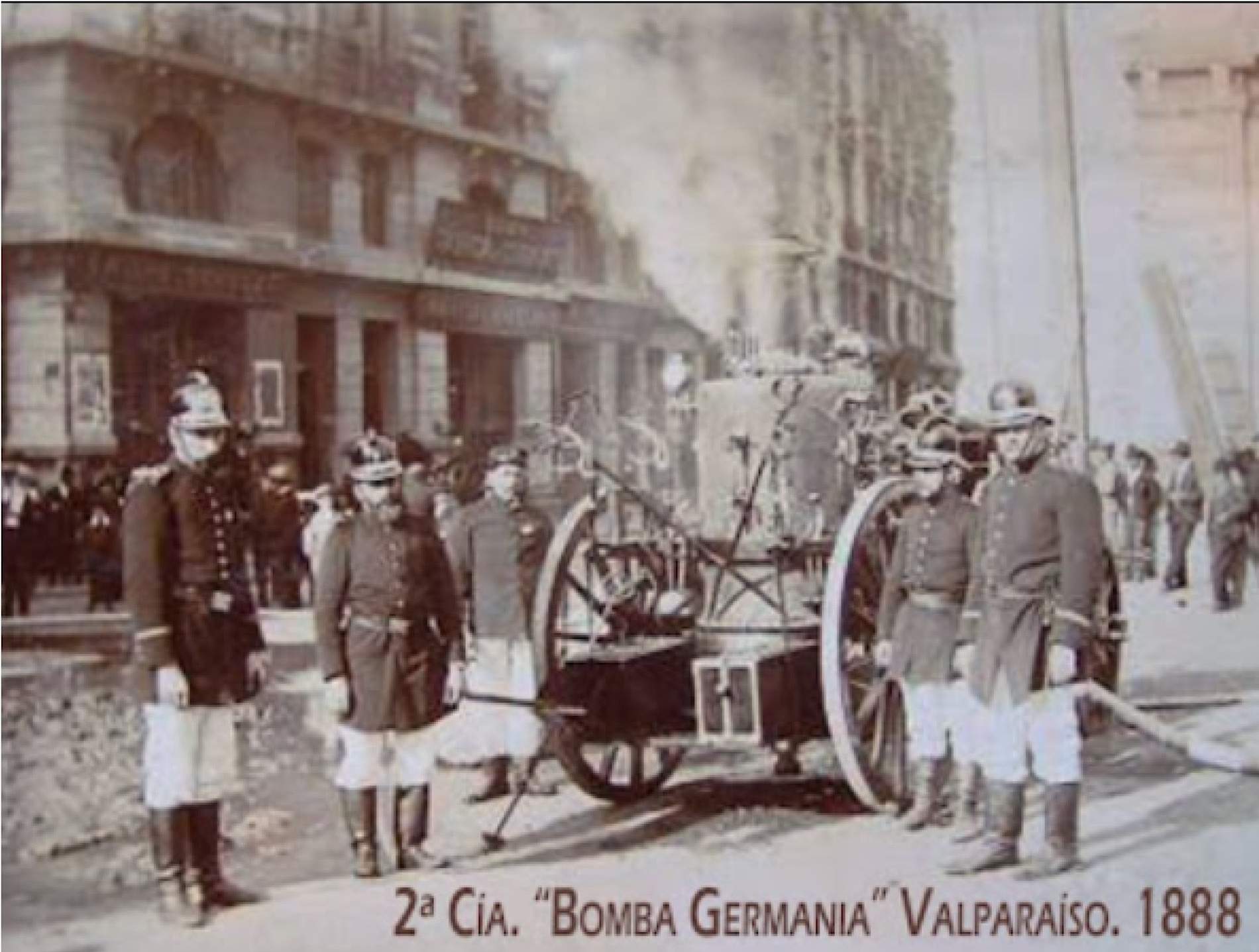 El català Cerveró, fa 175 anys, funda el primer cos de bombers de Sud-amèrica