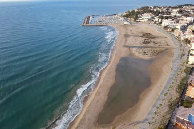 Extraccio sorra i aigues residuals Torredembarra, cedida