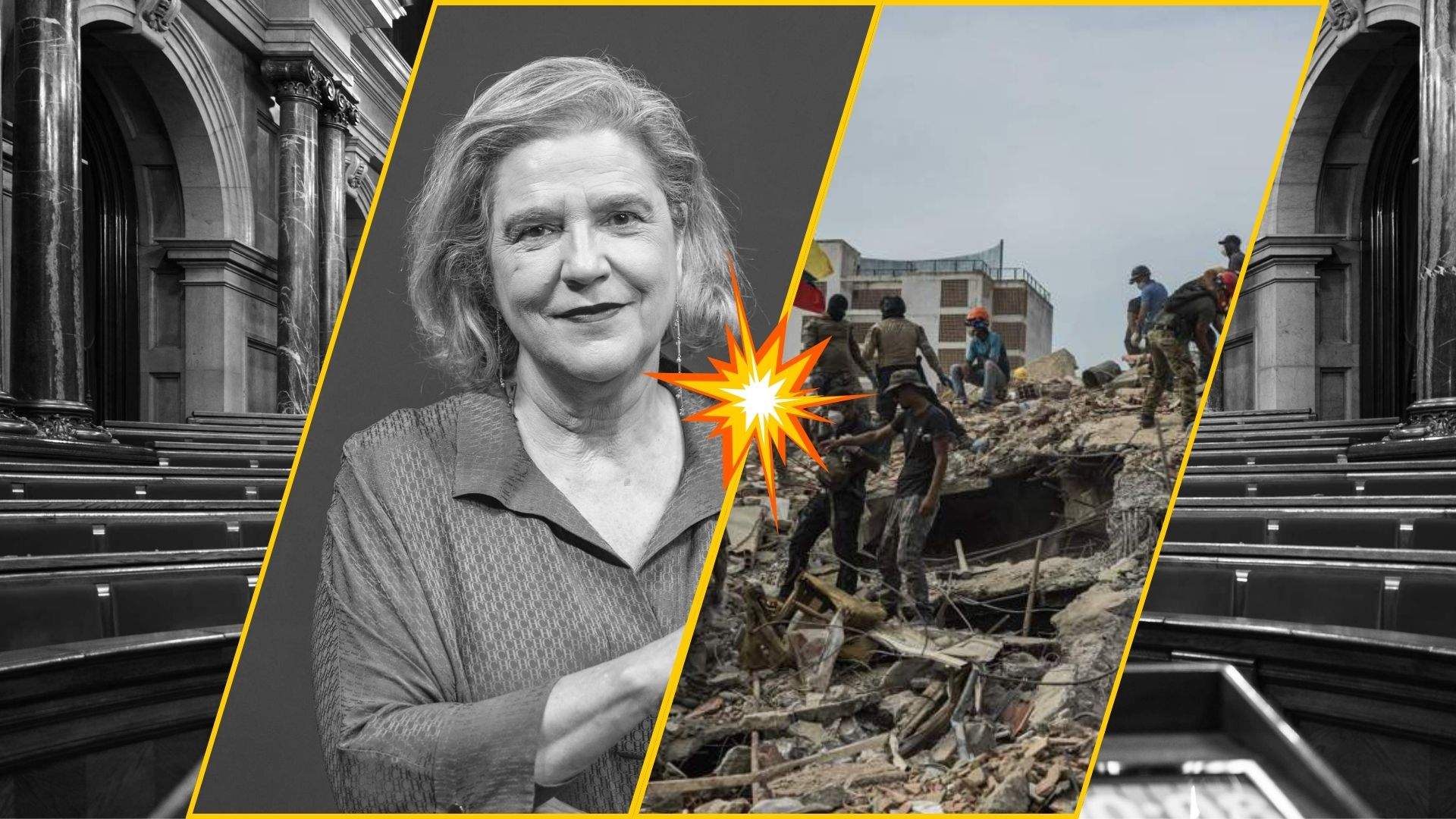 La réplica de Rahola al terremoto: "Maduro, destruiste completamente tu país y la vida de los ciudadanos"
