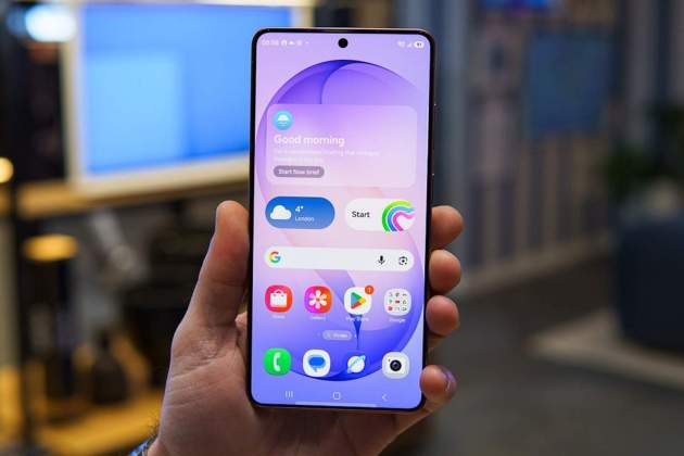 Móvil Samsung con One UI 9 Móvil Samsung con One UI 9