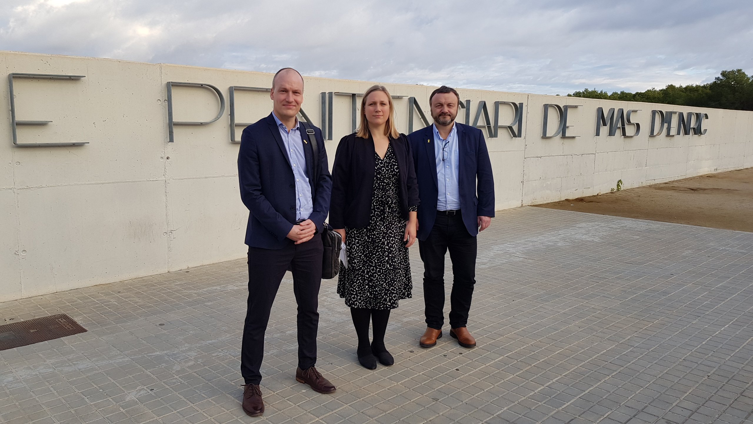 Tres diputats danesos visiten Forcadell a la presó i divendres aniran a Lledoners