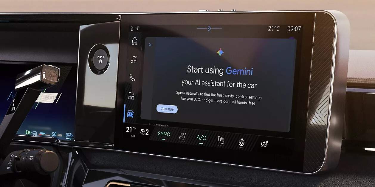 Si tens un Renault hi ha una nova actualització que activa Gemini al teu cotxe