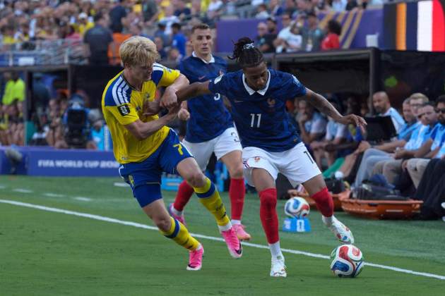 Olise vs Suecia EFE Olise vs Suecia EFE