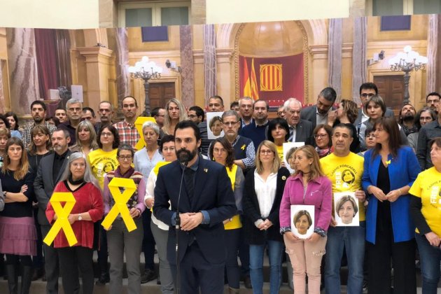 acte suport forcadell parlament torrent nicolas tomas