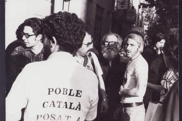 Manifestants de la Marxa de la Llibertat, el 1976 / Imatge cedida per l'Arxiu Comarcal de la Conca de Barberà (ACCB) Manifestants de la Marxa de la Llibertat, el 1976 / Imatge cedida per l'Arxiu Comarcal de la Conca de Barberà (ACCB)