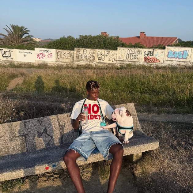 Nico Williams amb la Bimba / Instagram Nico Williams amb la Bimba / Instagram
