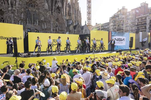 Presentació tour frança barcelona 2026 / Foto: Carlos Baglietto Presentació tour frança barcelona 2026 / Foto: Carlos Baglietto