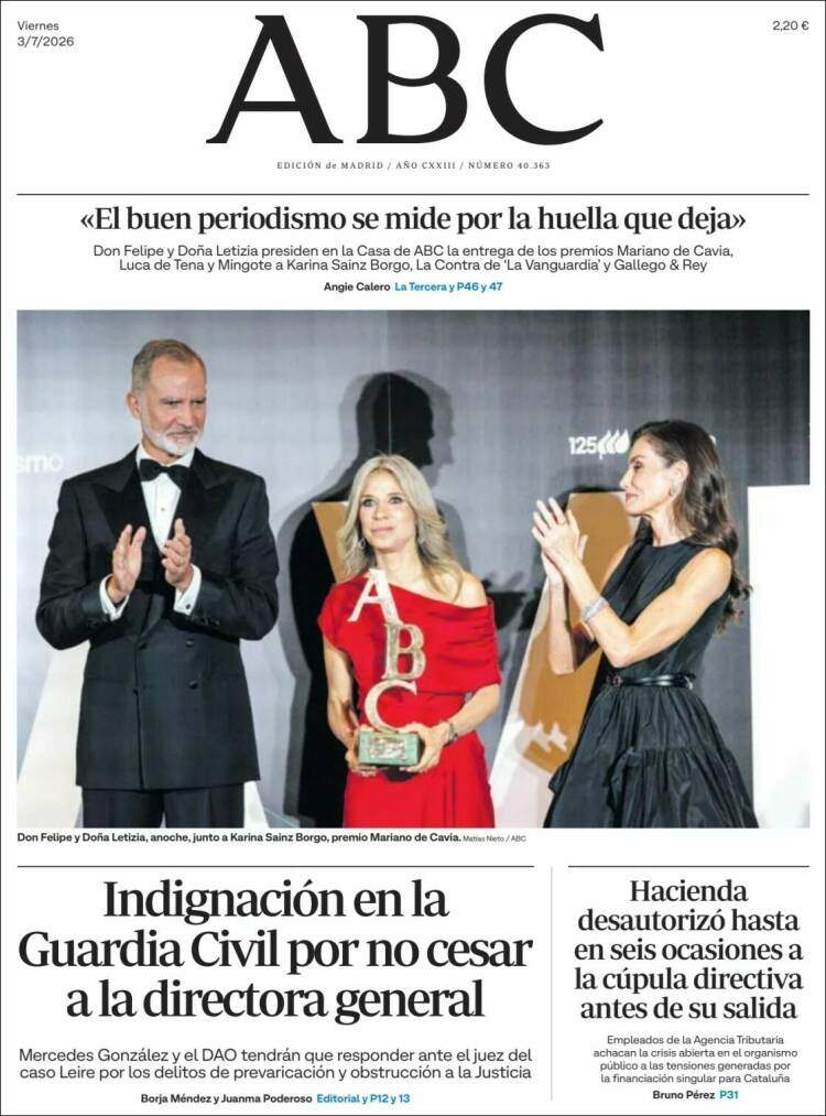 'ABC', 3 de juliol de 2026 'ABC', 3 de juliol de 2026