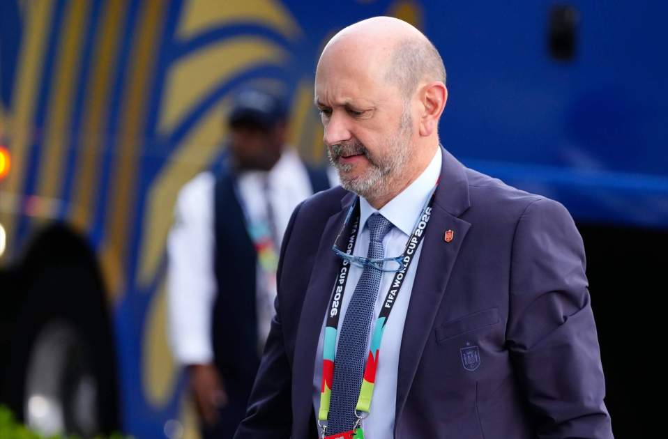EuropaPress 7600059 rafael louzan president of the royal spanish football federation looks on EuropaPress 7600059 rafael louzan president of the royal spanish football federation looks on