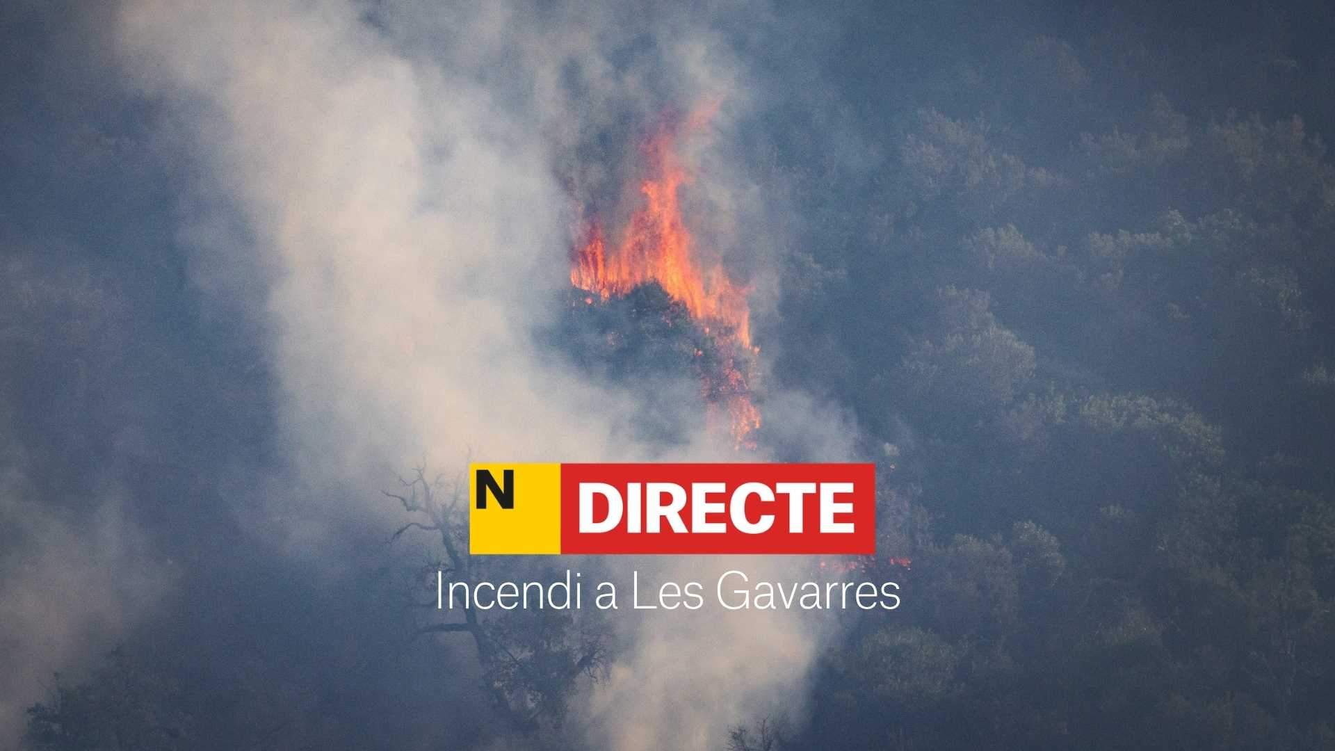 Incendi a la Bisbal, DIRECTE: última hora del foc que ha obligat a tancar les Gavarres