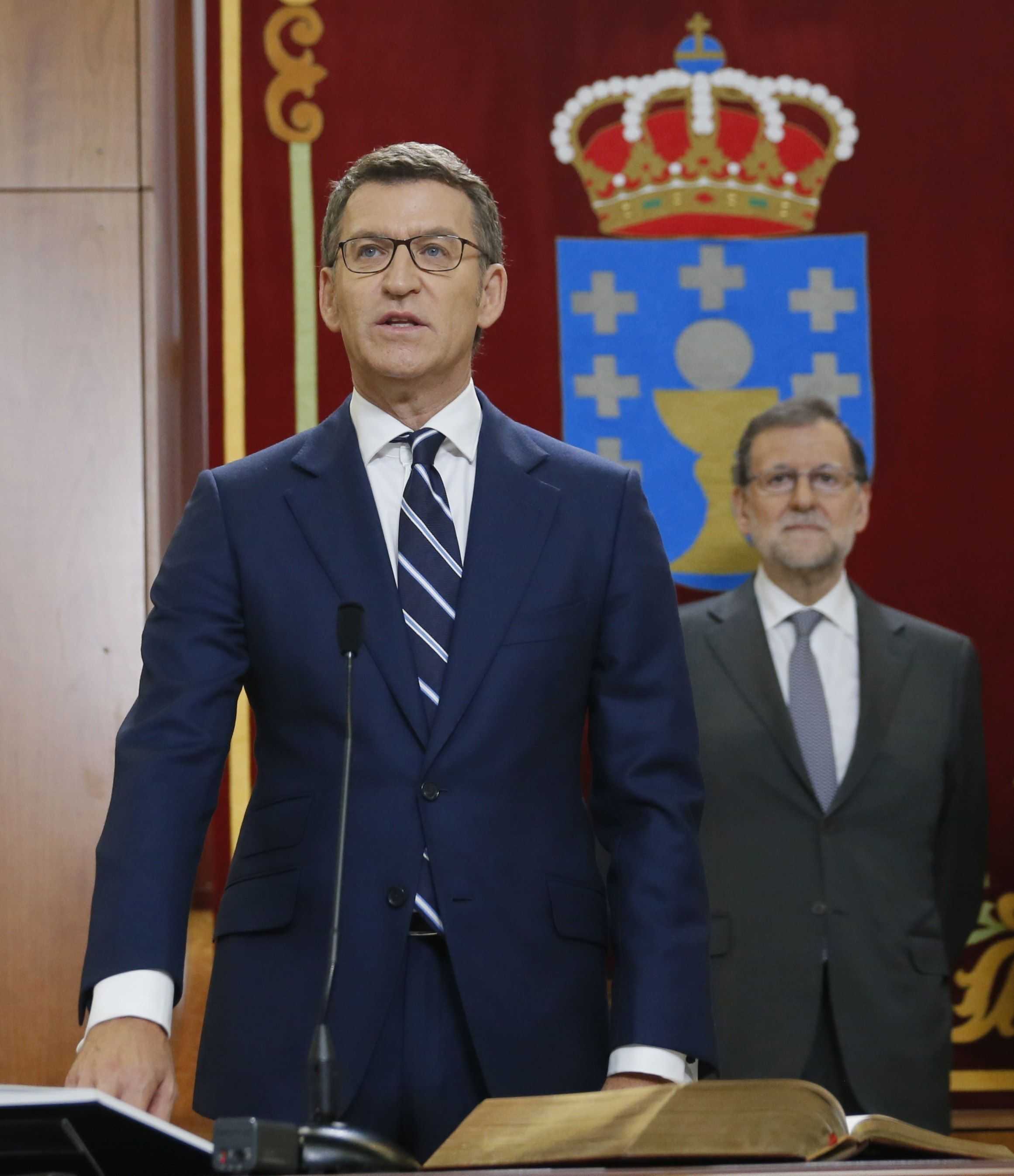 Feijóo treu pit davant Rajoy gràcies a la seva majoria absoluta