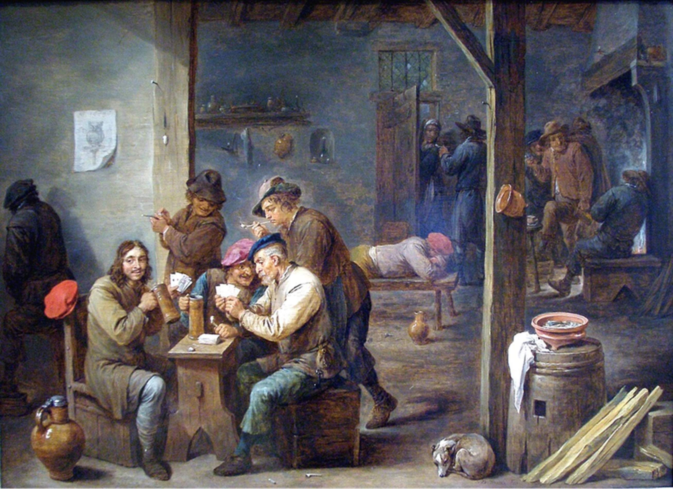 Representació d'una taverna. Font Galeria Nacional d'Art de Washington