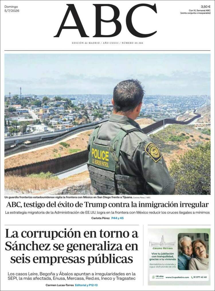 'ABC', 5 de juliol de 2026