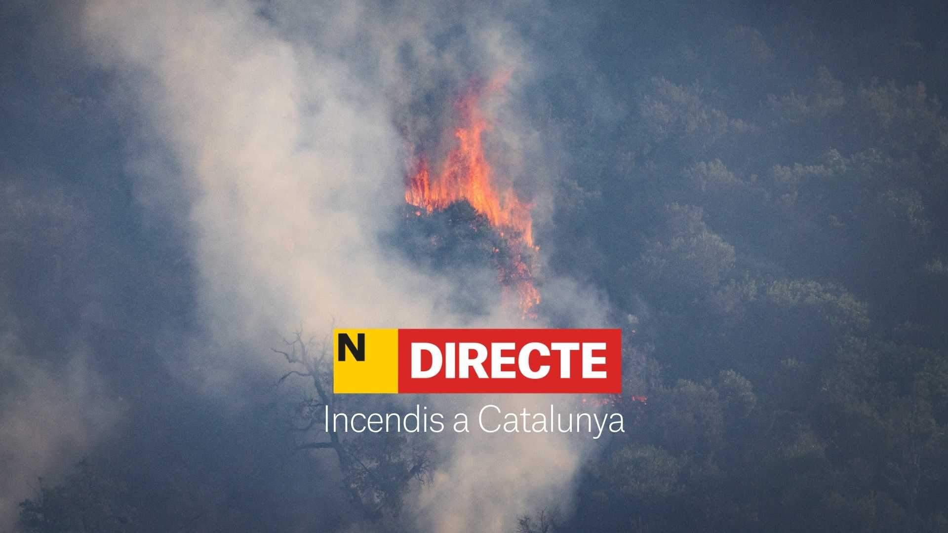 Incendis a Catalunya, DIRECTE | Última hora dels focs a Sentmenat, l'Anoia i Artesa de Segre
