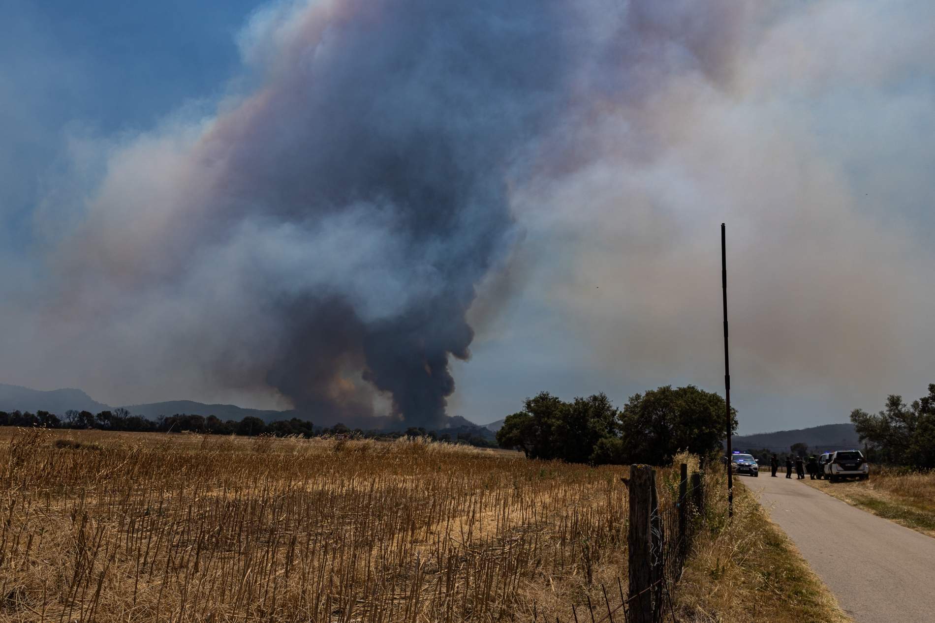 En llibertat l'operari acusat de provocar l'incendi forestal de les Gavarres