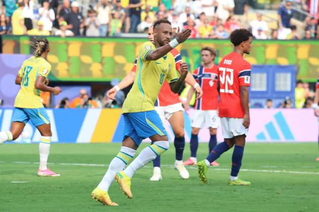 Neymar Jr Brasil Noruega / Foto: EFE Neymar Jr Brasil Noruega / Foto: EFE