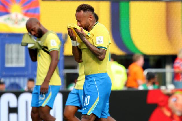 Neymar Jr llora Brasil / Foto: EFE Neymar Jr llora Brasil / Foto: EFE