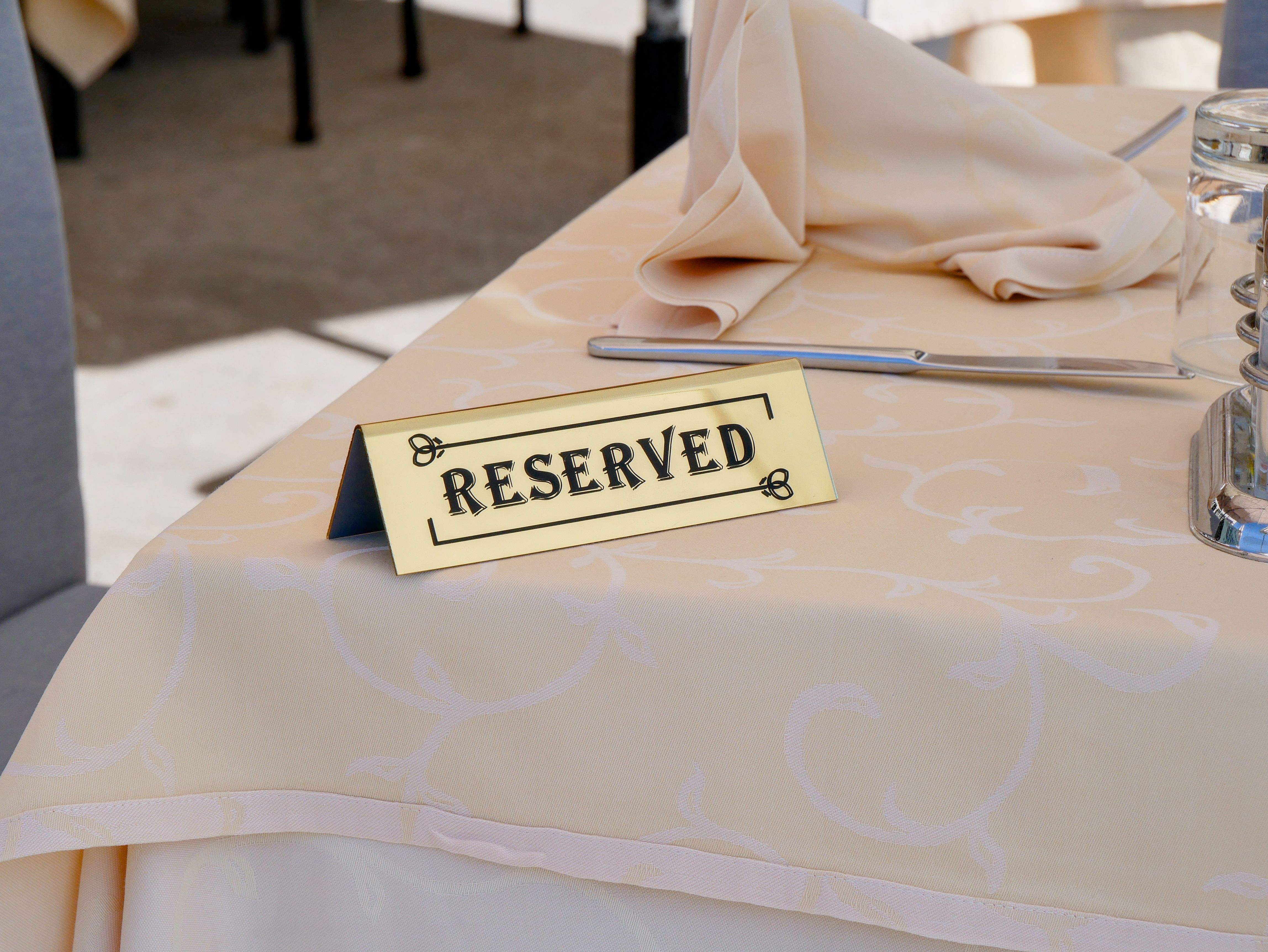 Reservat. Foto: Pexels